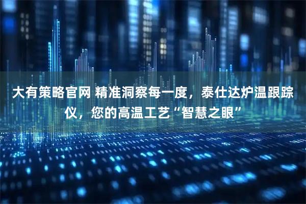 大有策略官网 精准洞察每一度，泰仕达炉温跟踪仪，您的高温工艺“智慧之眼”